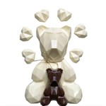 Forma Urso Geometrico Especial 3 Partes