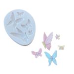 Molde de Silicone Borboletas Para Decorar Jardim