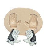 Molde de Silicone Luva de Goleiro Para Decorar Futebol