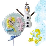 Cortador Frozen - Rosto Elsa 6cm