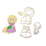 Cortador Princesa Rapunzel Para Biscoito