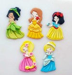 Cortador de Princesas 8,5cm Escolha 1 Un