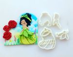 Cortador de Princesas 8,5cm Escolha 1 Un