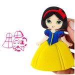 Cortador Personagens da Branca de Neve 8cm Escolha 1 Un