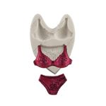 Molde De Silicone Despedida De Solteiro - Lingerie De Renda