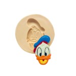 Molde de Silicone Turma do Mickey - Rosto Pato Donald