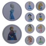 Kit Papel de Arroz Princesas 8 Un