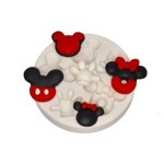 Molde de Silicone Mickey e Minnie Rostinhos Para Decorar