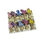 Kit Mini Prendedores Unicornio 10 Unidades Mod 1