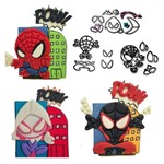 Kit Cortadores do Homem Aranha Turma do Spidey 8,5cm