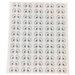 Olhos Comestiveis Galinha Pintadinha 60 Pares