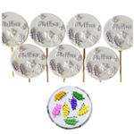 Molde de Silicone Mini Ramos de Lavanda 7 Cav