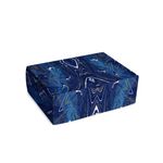 Caixa Para Doces Efeito Marmore Azul 1 Un
