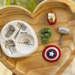 Molde de Silicone Super Herois Itens Grande