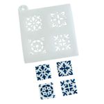Stencil 4 Estampas de Arabesco