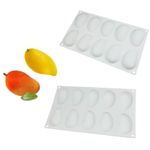 Forma de Silicone Frutas - Mangas 10 Cav