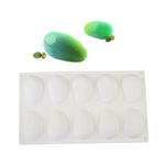 Forma de Silicone Frutas - Mangas 10 Cav