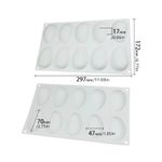 Forma de Silicone Frutas - Mangas 10 Cav