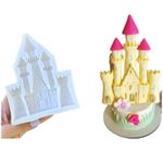 Molde de Silicone Castelo de Princesas Grande