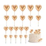 Kit Cake Topper Coração / Topo de Bolo Escolha a Cor