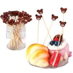 Palitos de Bambu Decorativos Para Hambúrguer Escolha Mod 3
