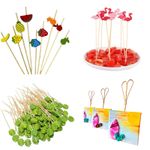 Palitos de Bambu Decorativos Para Hambúrguer Escolha Mod 2