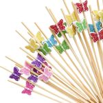 Palitos de Bambu Decorativos Para Hambúrguer Escolha Mod 1