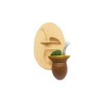 Molde de Silicone Tradiçoes Gauchas - Cuia de Chimarrão