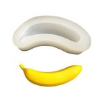 Molde de Silicone Frutas - Banana Realista