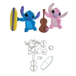 Kit Cortadores Stitch Prancha e Violão 5,5cm
