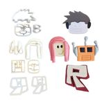 Kit Cortadores Turma do Roblox 6cm Mod 3