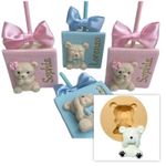 Molde de Silicone Ursinho Urso com a Mão no Olho