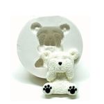Molde de Silicone Ursinho Urso com a Mão no Olho