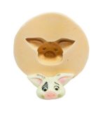 Molde de Silicone Moana Rosto Pua