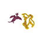 Cortador Dragão Silhueta