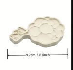 Molde de Silicone Urso Ursinho Com Balões