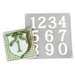 Stencil de Numeros DL16
