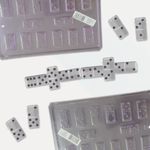 Kit Formas Domino Completo 28 Peças Simples C-366 C-377