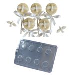 Forma Pirulito Raios Esplendor 3cm Simples 8 Cav