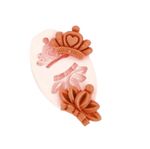 Molde de Silicone Duas Coroas Para Decorar Realeza
