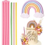 Molde de Silicone Tiras do Arco Iris 3 Cav