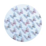 Kit Papel de Arroz Comestível Borboletas Dupla 10 Un Mod 2