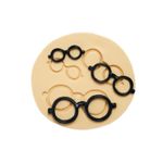 Molde de Silicone Oculos do Harry Potter 3 Cav
