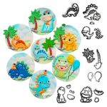 Kit Cortadores Dinossauros Baby 8 Un