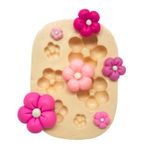 Molde de Silicone para Decorar Margaridas