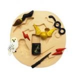 Molde de Silicone Harry Potter - Cicatriz e acessorios