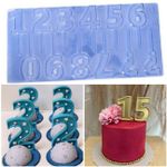 Forma Vela De Chocolate Numeros FDM C-851