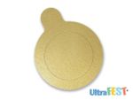 Base Dourada Redonda para Doces 8cm com 20 Uni Ultrafest