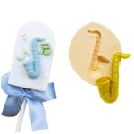 Molde de Silicone Instrumentos Musicais - Saxofone