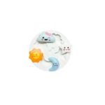 Molde De Silicone Kawaii Lua Estrela Nuvem e Sol Pequeno